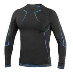 Majica SeamFlex - moška, črno-modra, velikost XL-2XL