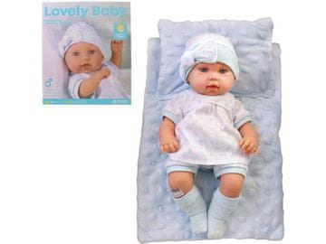 Lutka MaDe modra 33 cm