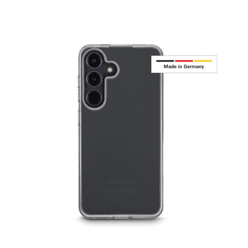 Hama Always Clear, ovitek za Samsung Galaxy S24, ne vedno rumen, prozoren