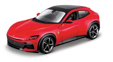 BBurago - RACE+PLAY, Ferrari Purosangue, rdeč, 1:24
