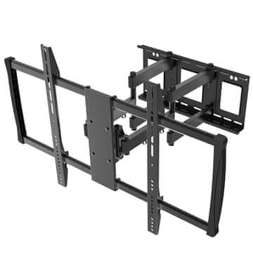 slomart Maclean MC-679 nosilec za TV 60-100", do 80kg, VESA 800x600, za ravne in ukrivljene