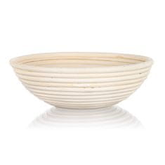 Banquet NATURAL okrogel pladenj za vzhajanje kruha 25 x 25 x 8 cm