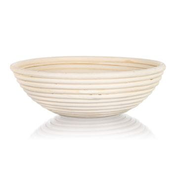 Banquet NATURAL okrogel pladenj za vzhajanje kruha 25 x 25 x 8 cm