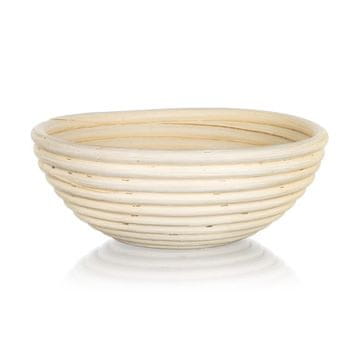 Banquet NATURAL okrogel pladenj za vzhajanje kruha 21 x 21 x 7,5 cm, štiriperesna deteljica