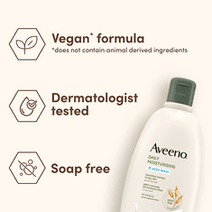 Aveeno Vlažilni gel za tuširanje Daily Moisturizing (Body Wash) 500 ml