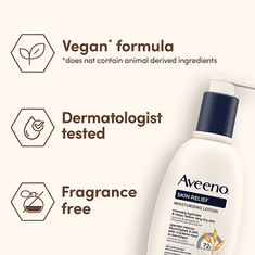 Aveeno Vlažilni losjon za telo brez parfuma Skin Relief (Moisturizing Lotion) 300 ml