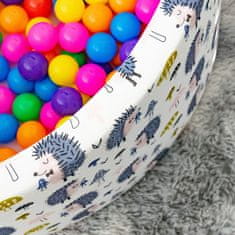 Aga Suhi bazen 90x40 cm z žogicami Ježek