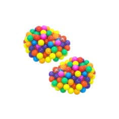 Aga Suhi bazen 90x40 cm z žogicami ZigZag Barvni