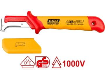 Total Električarjev nož THIDCK1851 kabelski nož, industrijski