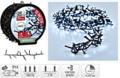 HOMESTYLING Božična veriga KO-AX8521000 Božična svetlobna veriga hladno bela 500 LED / 10 m