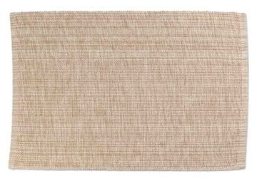 Kela Postavitev mize KL-15262 Pogrinjek Ria 45x30 cm bombaž bež/terra