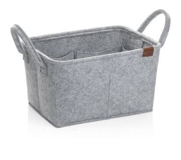 Kela Košarica KL-24462 Fay 35x25 cm filc gray