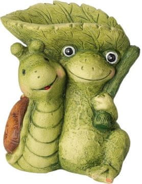 ProGarden Vrtni okraski KO-095752160listna žaba, polž 14 cm