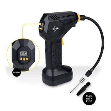 Dunlop Zračni kompresor ED-226557 digitalni zračni kompresor 12V 150 PSI