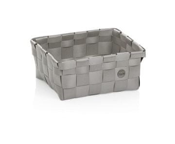 Kela Košarica KL-24471 Neo 23x15 cm plastika srebrno siva