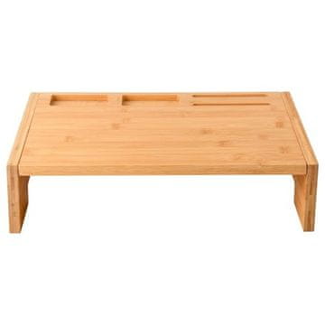 Bergner Miza za prenosni računalnik BG-48001-MM 41 x 28 x 10 cm Dirkalni bambus