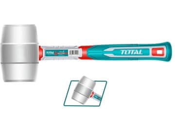 Total Kladivo THRUH6908 guma bela, 220 g, industrijska