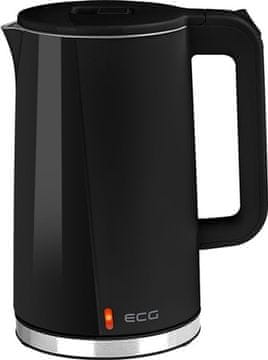 ECG Električni kuhalnik vode RK 1702 Safe to Touch Black
