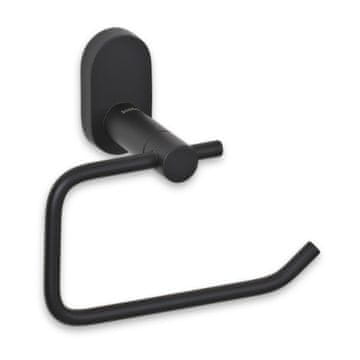 Kela Držalo za toaletni papir KL-22747 Alessio nerjaveče jeklo 18/10 črna 14,5x7,5x12,5 cm