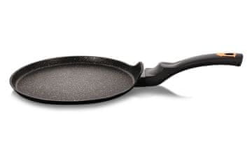 Berlingerhaus Pekač za palačinke z marmorno površino BH-1639 25 cm kolekcija črnih vrtnic