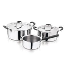Masterpro Set posod BGEU-5539 FOODIES 5 ks steel
