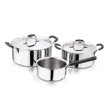 Masterpro Set posod BGEU-5539 FOODIES 5 ks steel