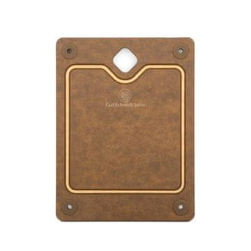 CS Solingen Kuhinjska deska za rezanje Solingen CS-091880 z utorom 24 x 18 cm CELLE