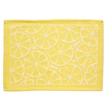 Kela Postavitev mize KL-12462 Citrus 50x35 cm yellow