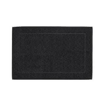 Kela Kopalniška preproga KL-23913 LAVINIA 100% organski bombaž črne barve 60x100 cm