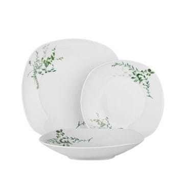Berlingerhaus Komplet krožnikov za večerjo BH-10204 porcelan 18 kosov
