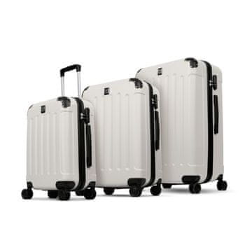 Ostatní Komplet kovčkov SF-5003 3 ks crema