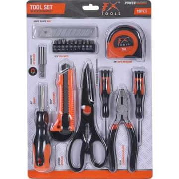 FX Tools Komplet orodij KO-R05000080 19 ks