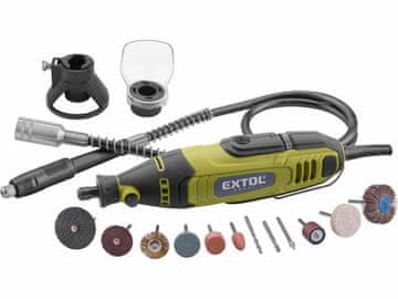 Extol Craft Premi brusilnik 404117 s fleksibilnim nastavkom, 210 kosov, 135 W