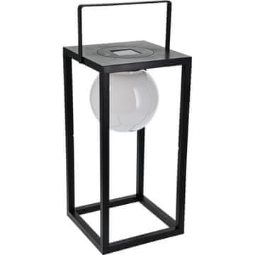 ProGarden Sončna svetilka KO-CX2200020 Solarna zunanja svetilka 20x20x40 cm črna