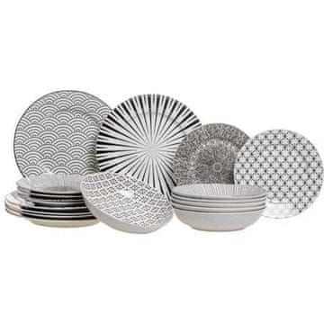 Ostatní Komplet krožnikov za večerjo HT-24327238 Seoul 18 ks