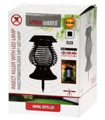 ProGarden Lovilec žuželk KO-DX9500800 Past za žuželke UV solarna svetilka 2v1 26 cm