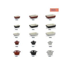 Kela Posoda za serviranje in peko KL-15291 Malin ceramic light gray 22.5x12.5x6.0cm