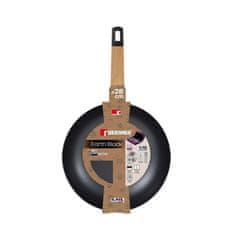 Bergner WOK ponev z nelepljivo površino BG-34627-BK 28 cm Earth Black