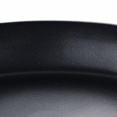 Bergner Ponev za žar z nelepljivo površino BG-34625-BK 28 cm Earth Black