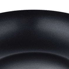 Bergner WOK ponev z nelepljivo površino BG-34627-BK 28 cm Earth Black