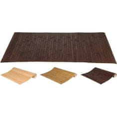 EXCELLENT Kopalniška preproga KO-HZ1991100svhn Bambusova protizdrsna kopalniška preproga 50 x 80 cm svetlo rjave barve