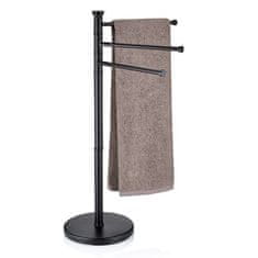 Kela Držalo za brisače KL-18976 Gugalnica iz nerjavečega jekla, črna 85,5 x 28,5