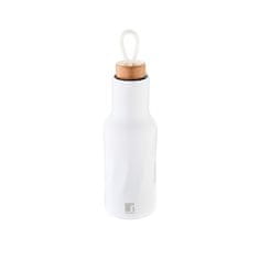 Bergner Termoska BG-37763-WH steklenica iz nerjavečega jekla NATURALLY 500 ml mat bela