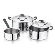 Masterpro Set posod BGEU-5539 FOODIES 5 ks steel