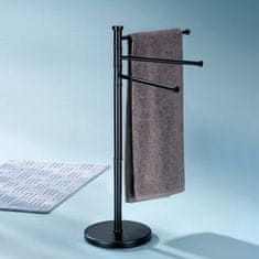 Kela Držalo za brisače KL-18976 Gugalnica iz nerjavečega jekla, črna 85,5 x 28,5