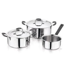 Masterpro Set posod BGEU-5539 FOODIES 5 ks steel