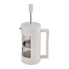 Bergner Čajniki in kavniki BG-38360-GY LINES French Press 350 ml bela