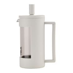 Bergner Čajniki in kavniki BG-38360-GY LINES French Press 350 ml bela