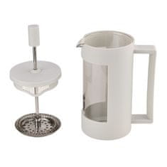 Bergner Čajniki in kavniki BG-38360-GY LINES French Press 350 ml bela