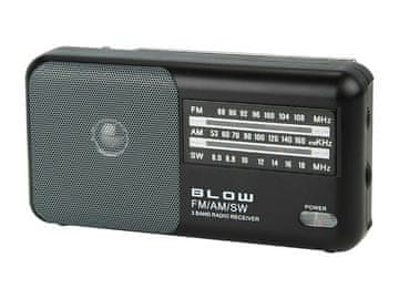 slomart Prenosno radio BLOW RA4 AM/FM z jack 3,5mm izhodom
